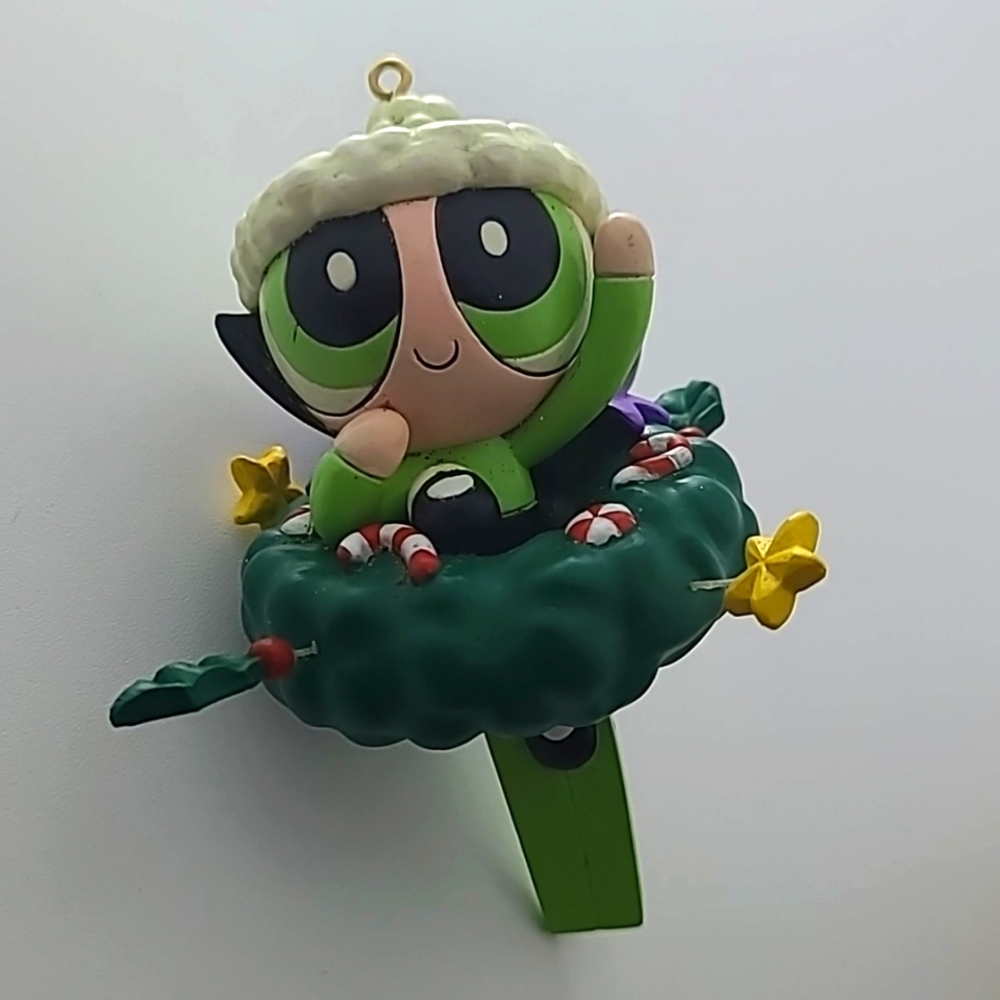 Buttercup Power Puff Girls Christmas Ornament